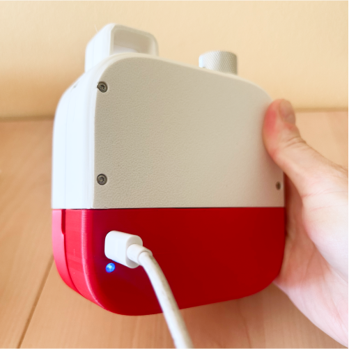 Charging Poetry Camera